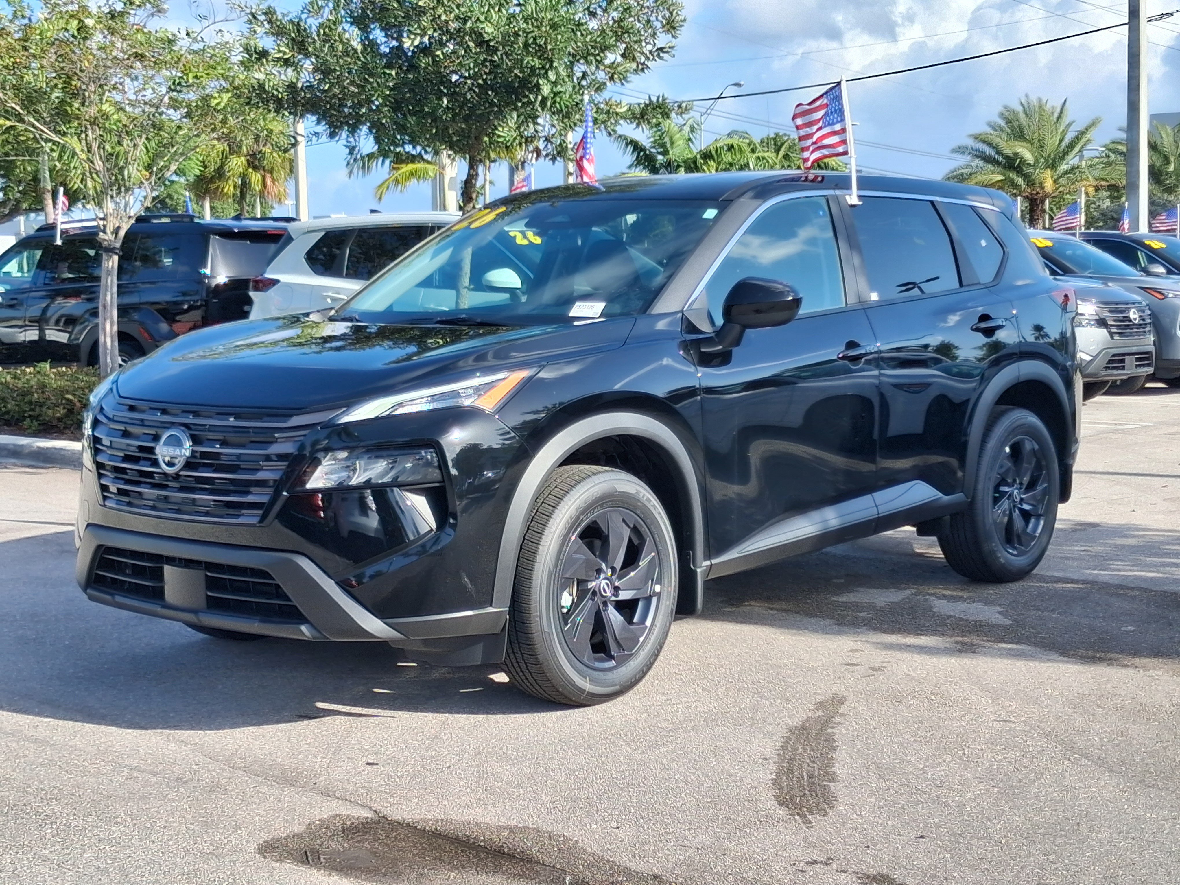 Used 2026 Black Nissan SV image 3