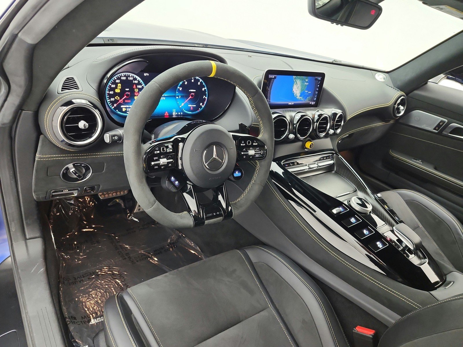Certified Used 2020 designo Brilliant Blue Magno Mercedes-Benz AMG® GT R Coupe image 9