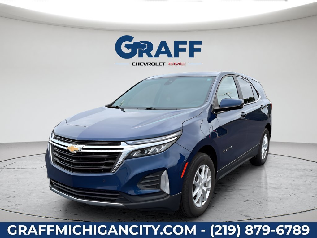 Used 2022 BLUE GLOW METALLIC Chevrolet LT image 2