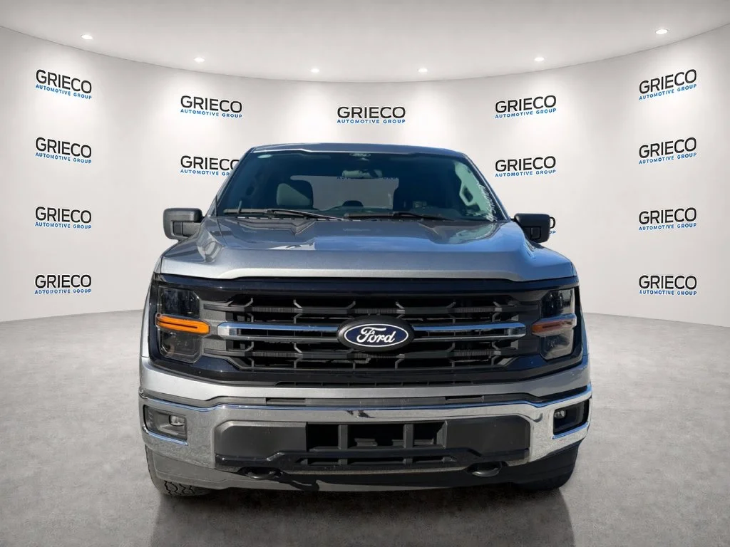 Used 2025 Iconic Silver Metallic Ford XLT image 2