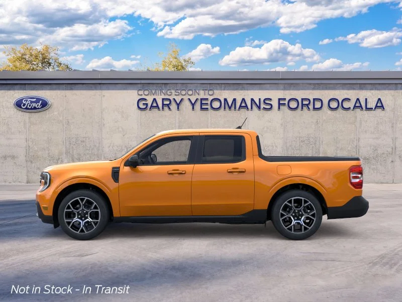 New 2026 Orange Fury Metallic Tri-Coat Ford Lariat® image 3