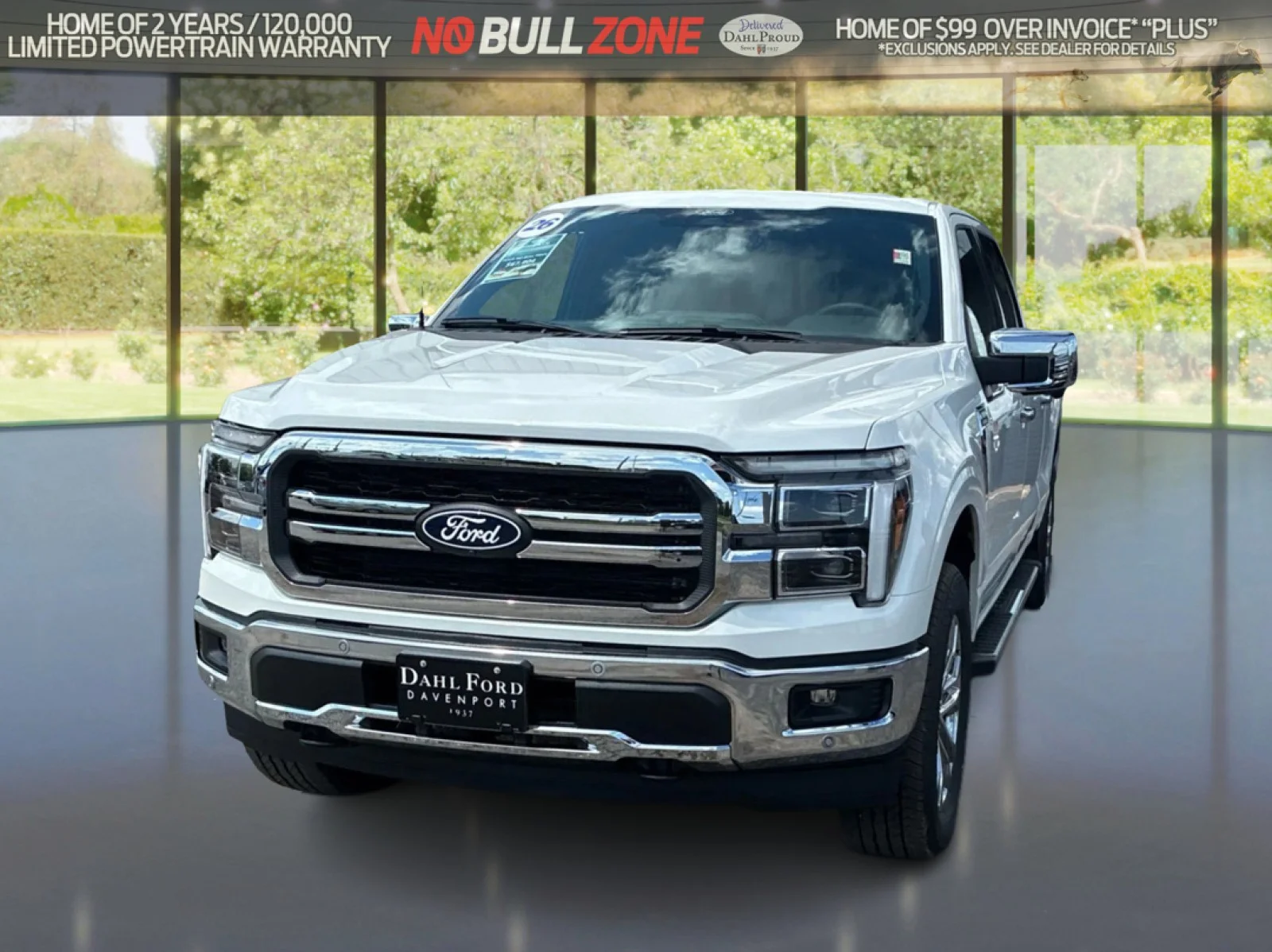 New 2026 Star White Metallic Tri-Coat Ford Lariat® image 8