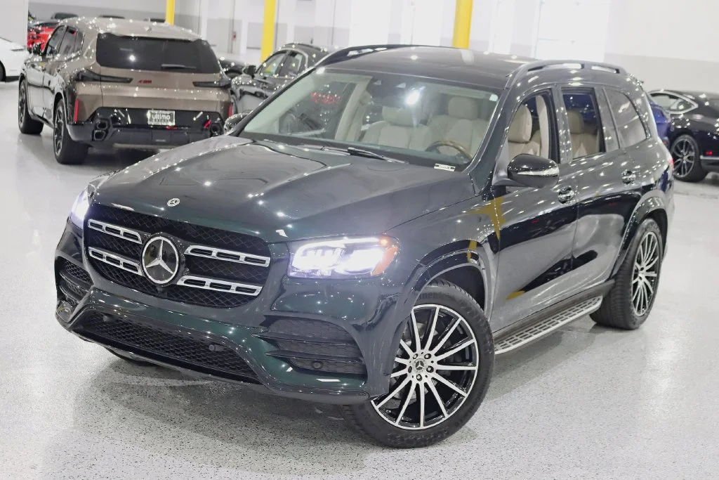 Used 2022 Green Mercedes-Benz GLS 450 image 5