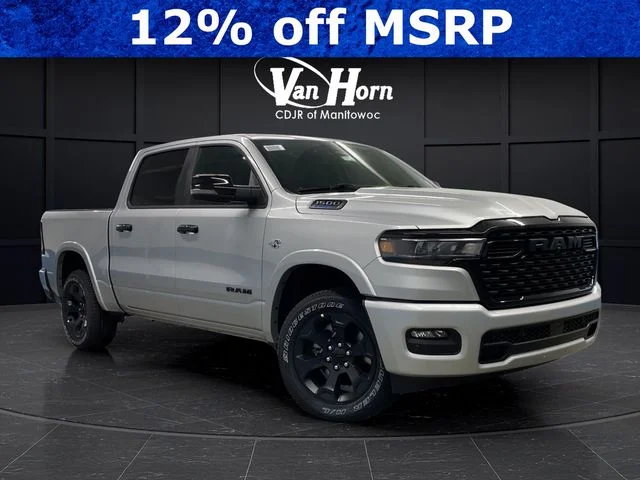 New 2026 Silver Zynith Exterior Paint RAM Big Horn/Lone Star image 1