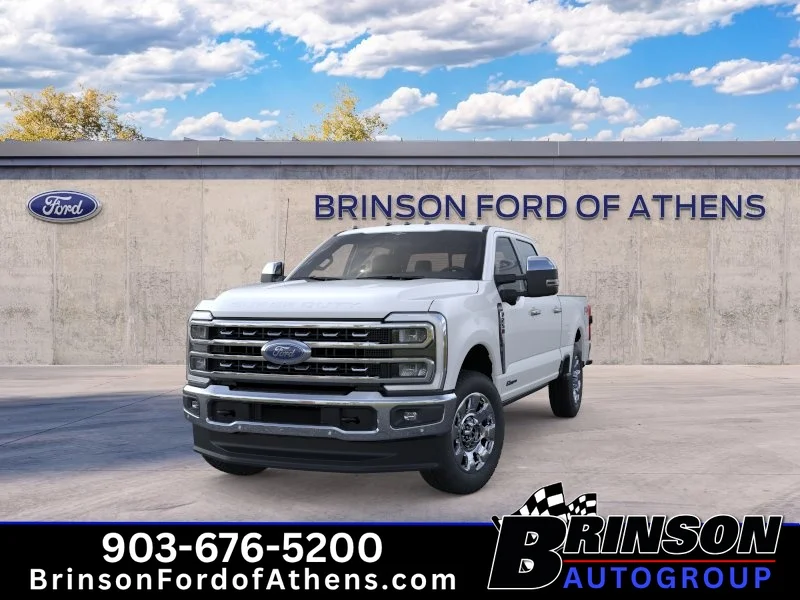New 2026 Star White Metallic Tri-Coat Ford F-250® Lariat® image 2