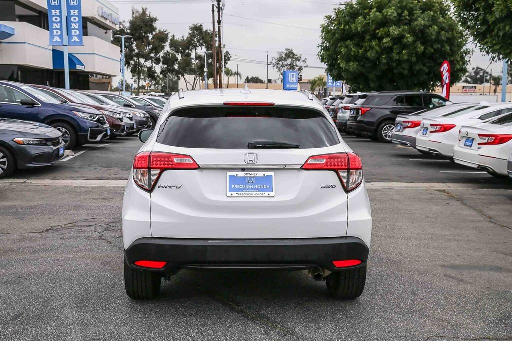 Used 2021 Platinum White Pearl Honda EX image 5