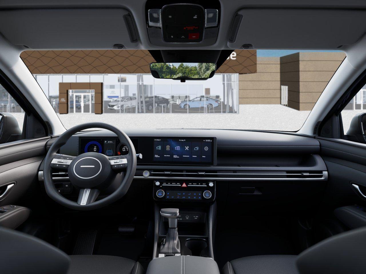 New 2026 Atlantis Blue Hyundai SEL FWD image 11
