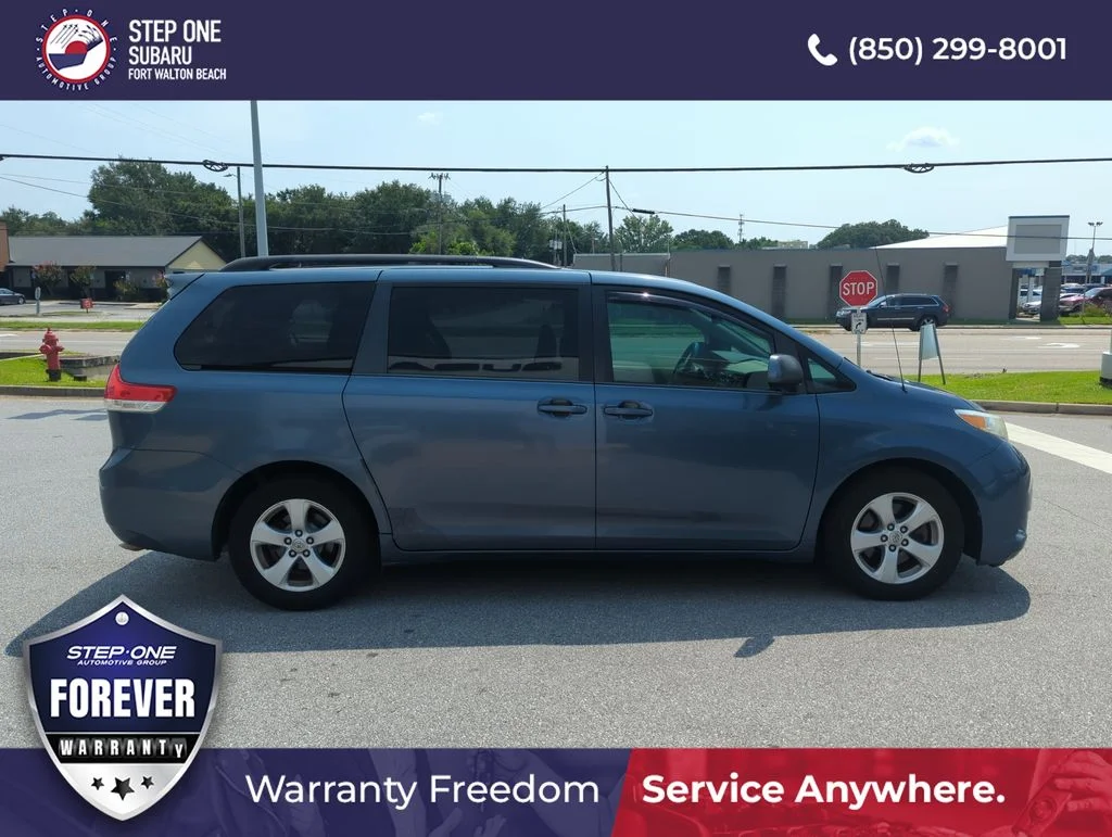 Used 2014 Blue Toyota LE image 8