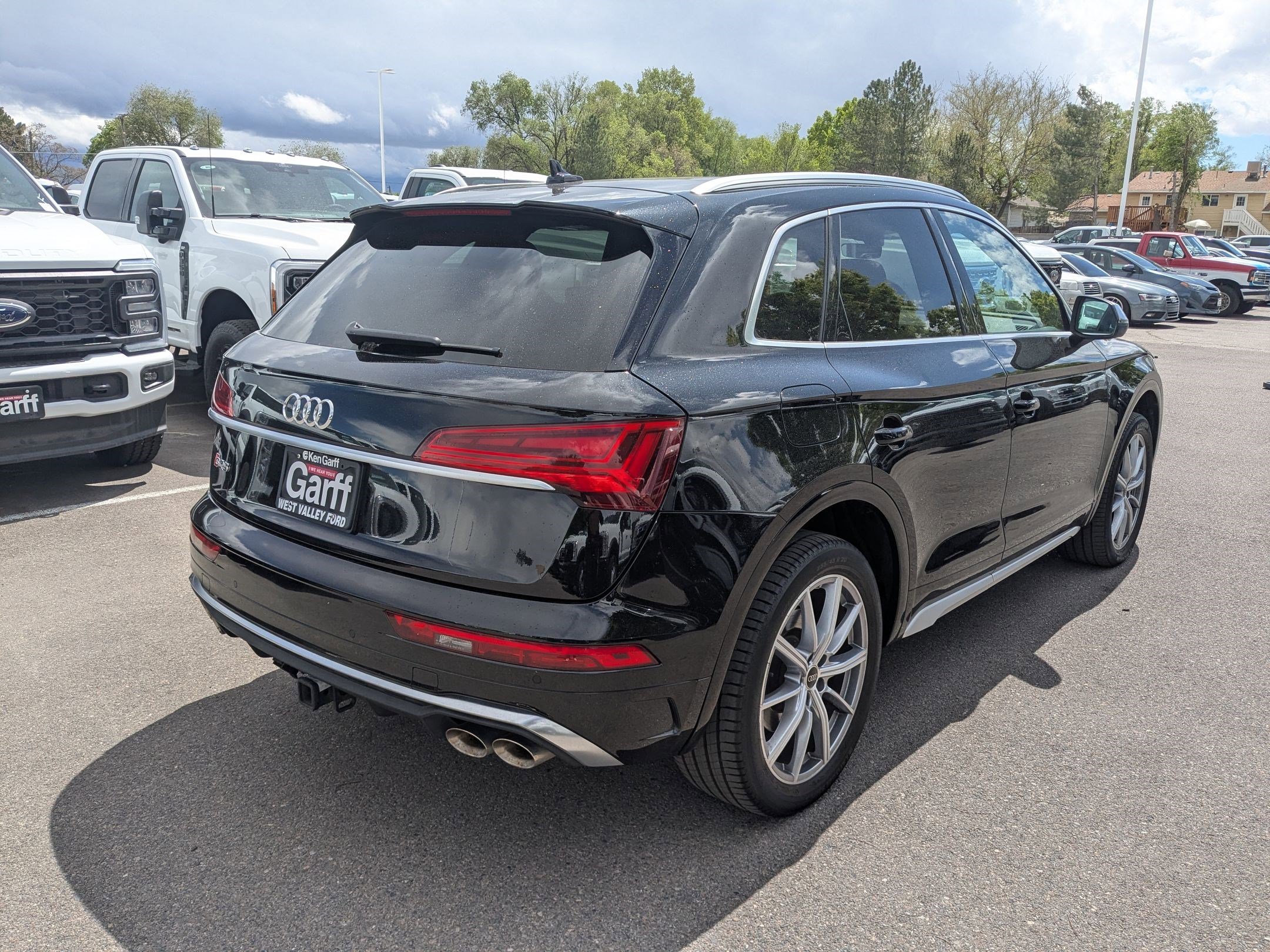 Used 2023 Mythos Black Metallic Audi Premium Plus image 3