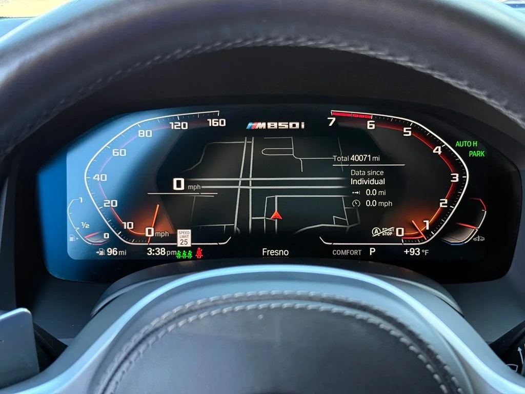 Used 2022 Black BMW M850i xDrive Gran Coupe image 12