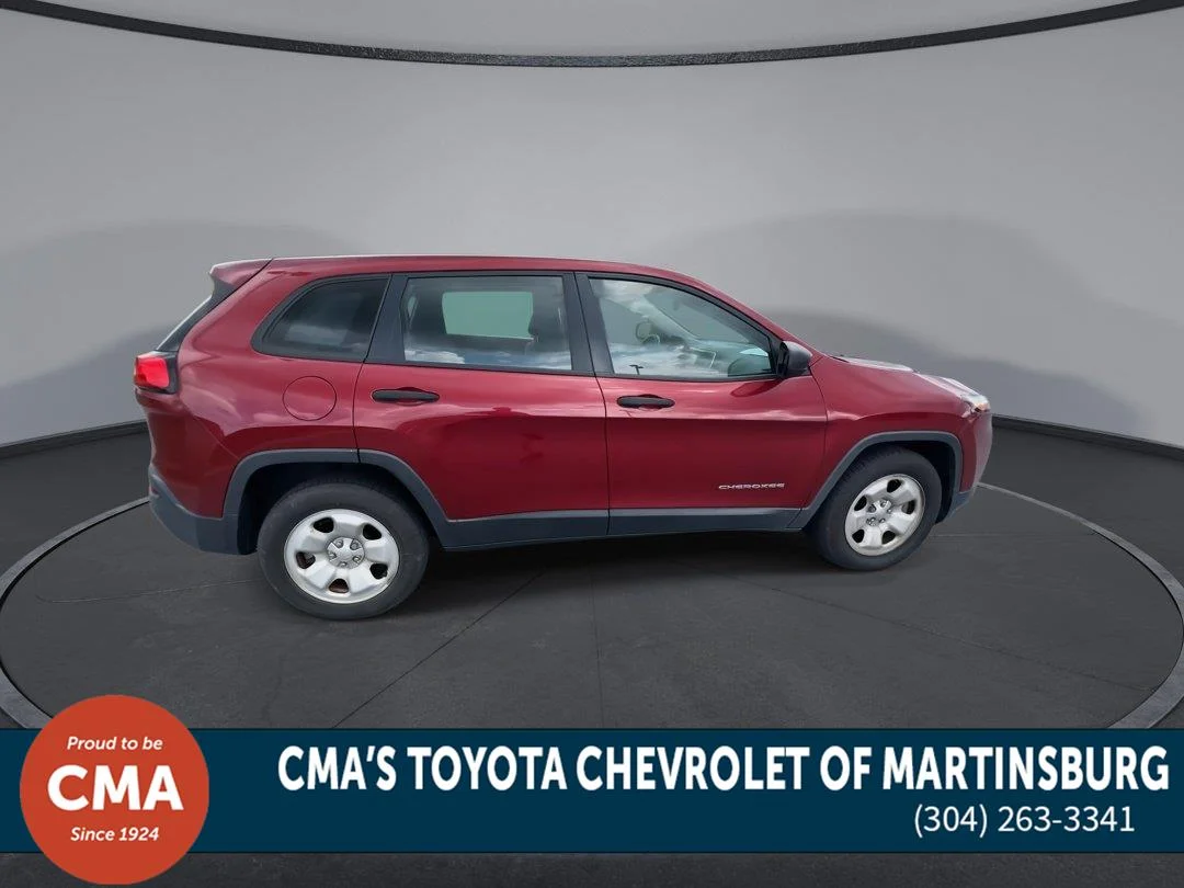Used 2016 Deep Cherry Red Crystal Pearlcoat Jeep Sport image 9