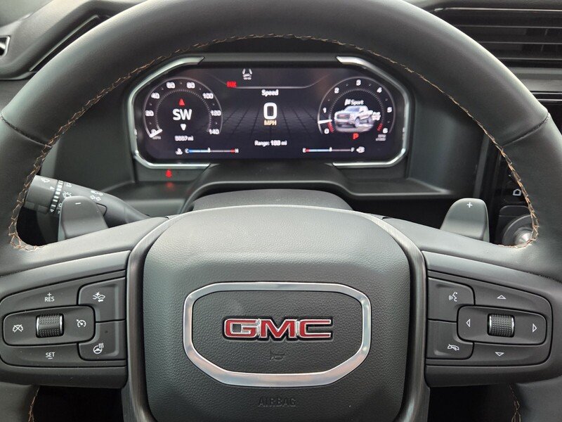 Used 2026 Summit White GMC 4WD CREW CAB 147" AT4 image 32