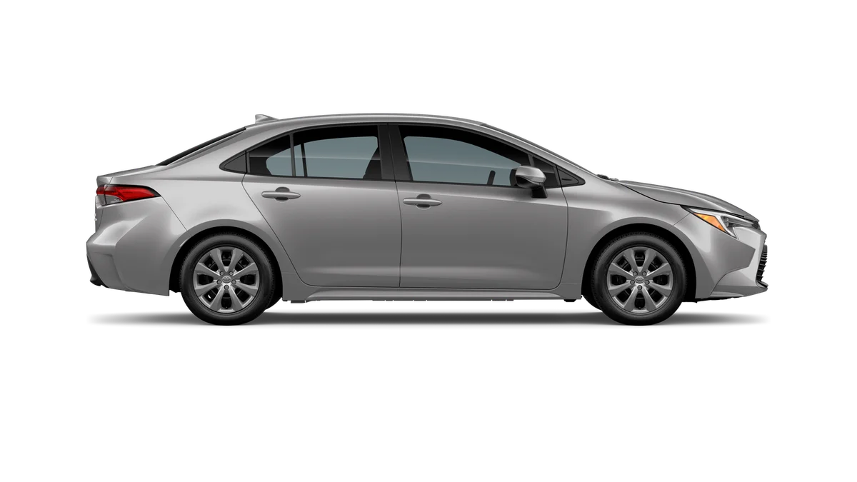 New 2026 Classic Silver Metallic Toyota Hybrid LE image 12