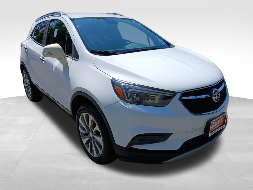 Used 2018 White Buick Preferred image 8