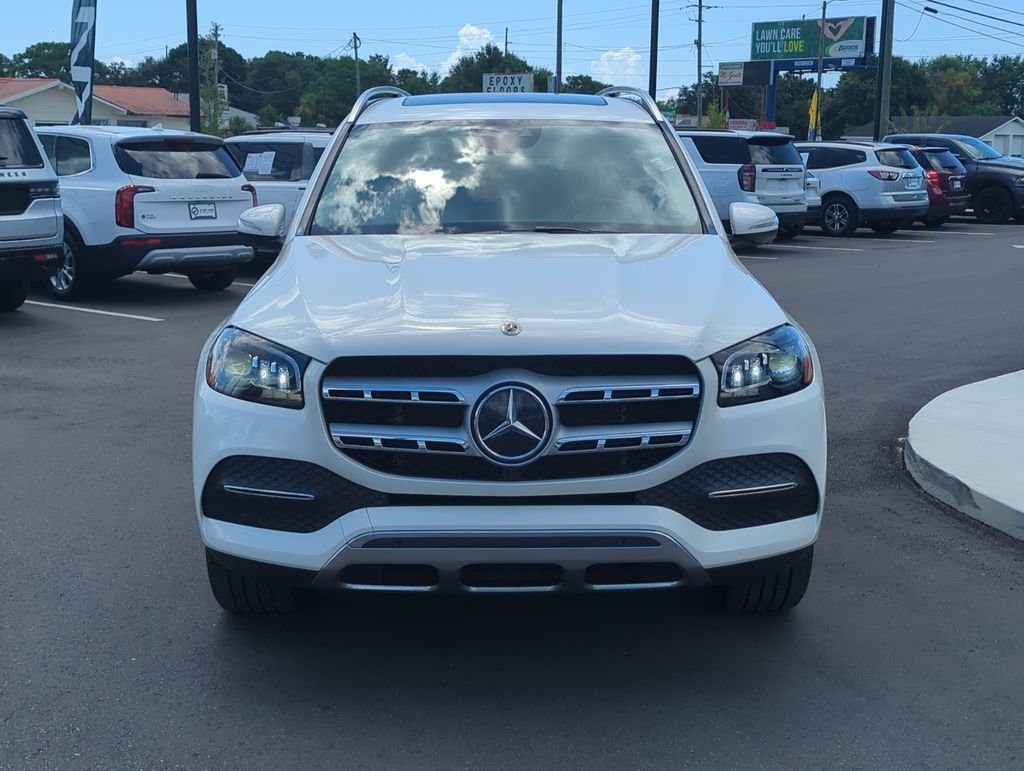 Used 2021 White Mercedes-Benz GLS 450 image 10