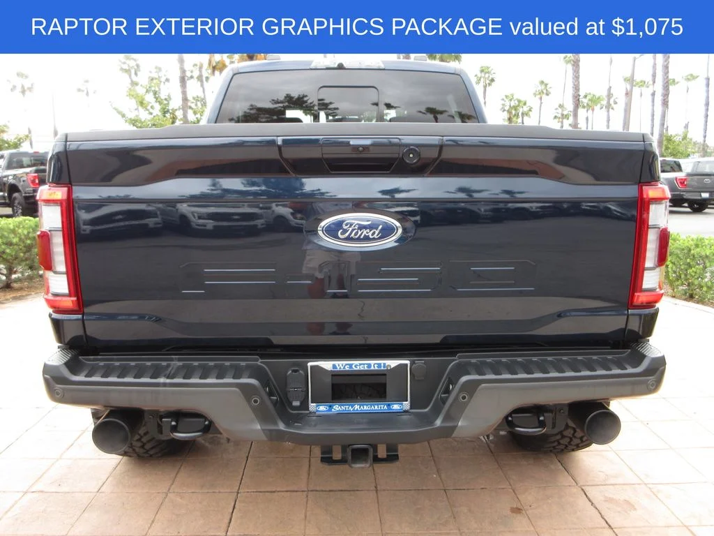 Used 2023 Antimatter Blue Metallic Ford Raptor image 3