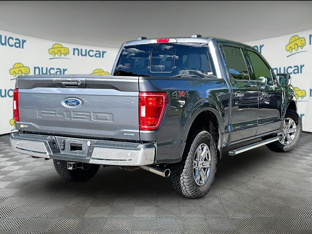 Used 2023 Gray Metallic Ford XLT image 6