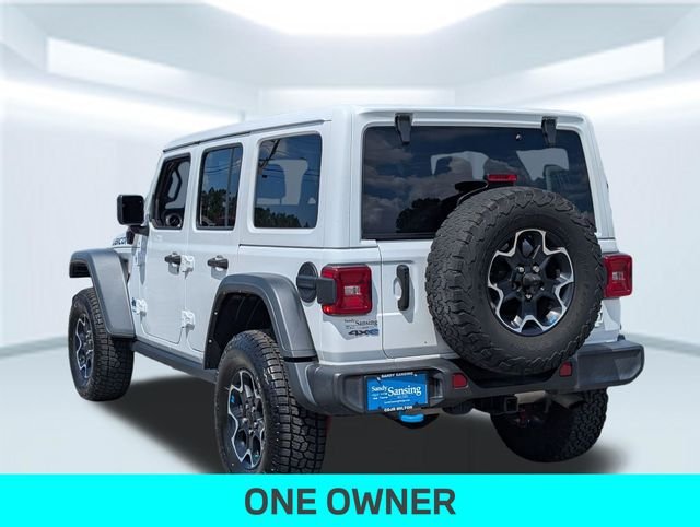 Used 2023 White Jeep Rubicon 4xe image 3