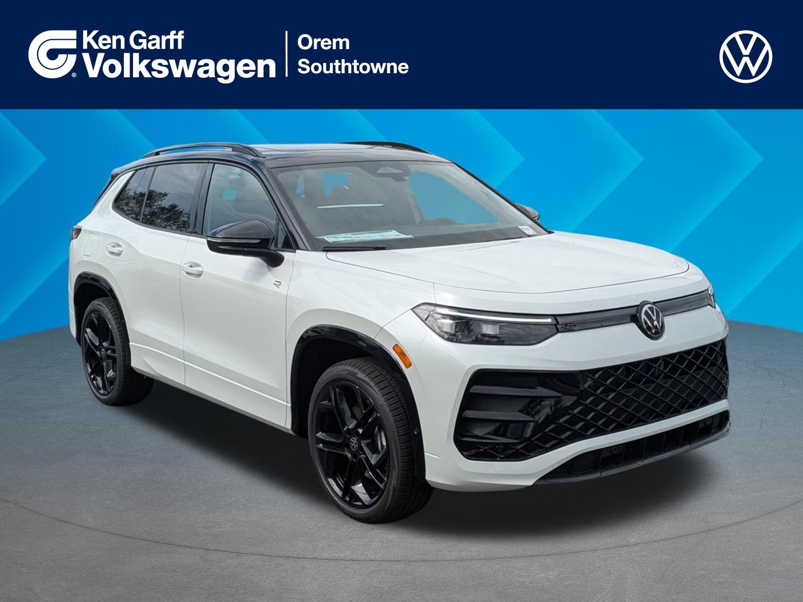 New 2026 Opal White w/Deep Black Roof Volkswagen SE R-Line Black image 1