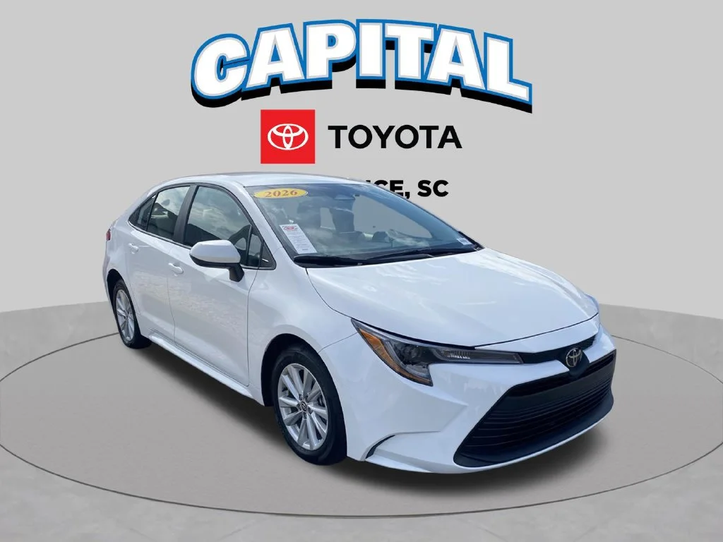 Used 2026 White Toyota LE image 1