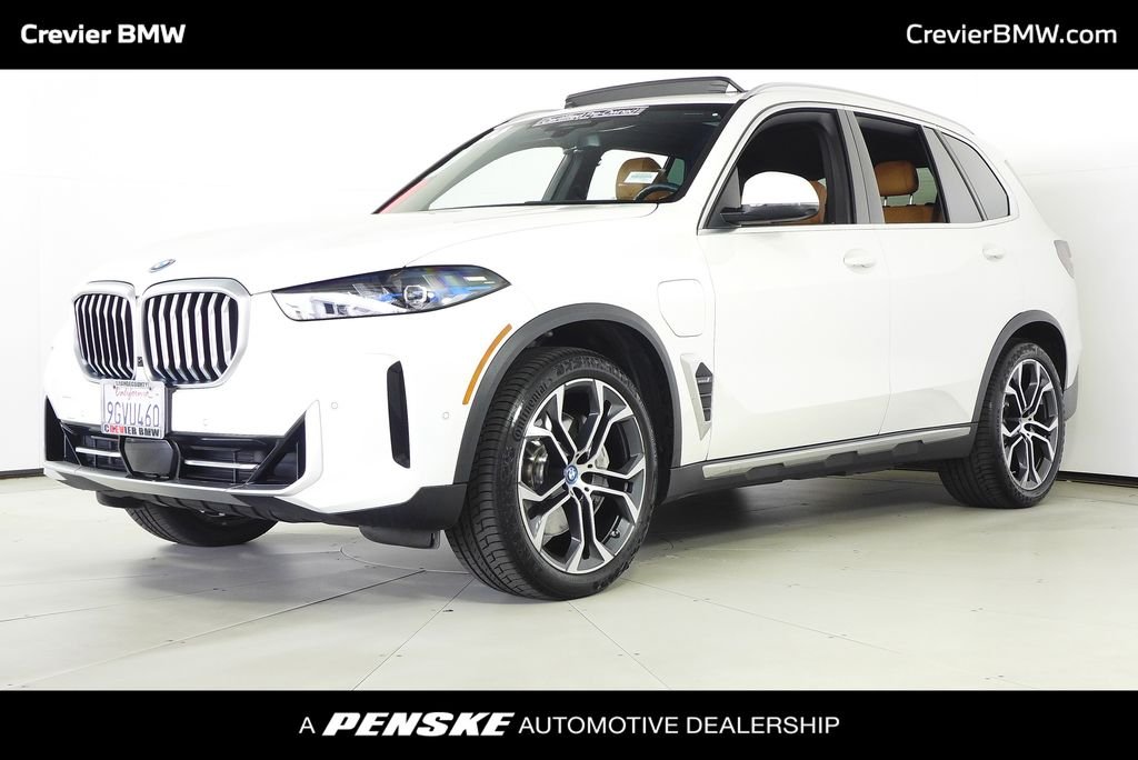 Certified Used 2024 Alpine White BMW xDrive50e image 1