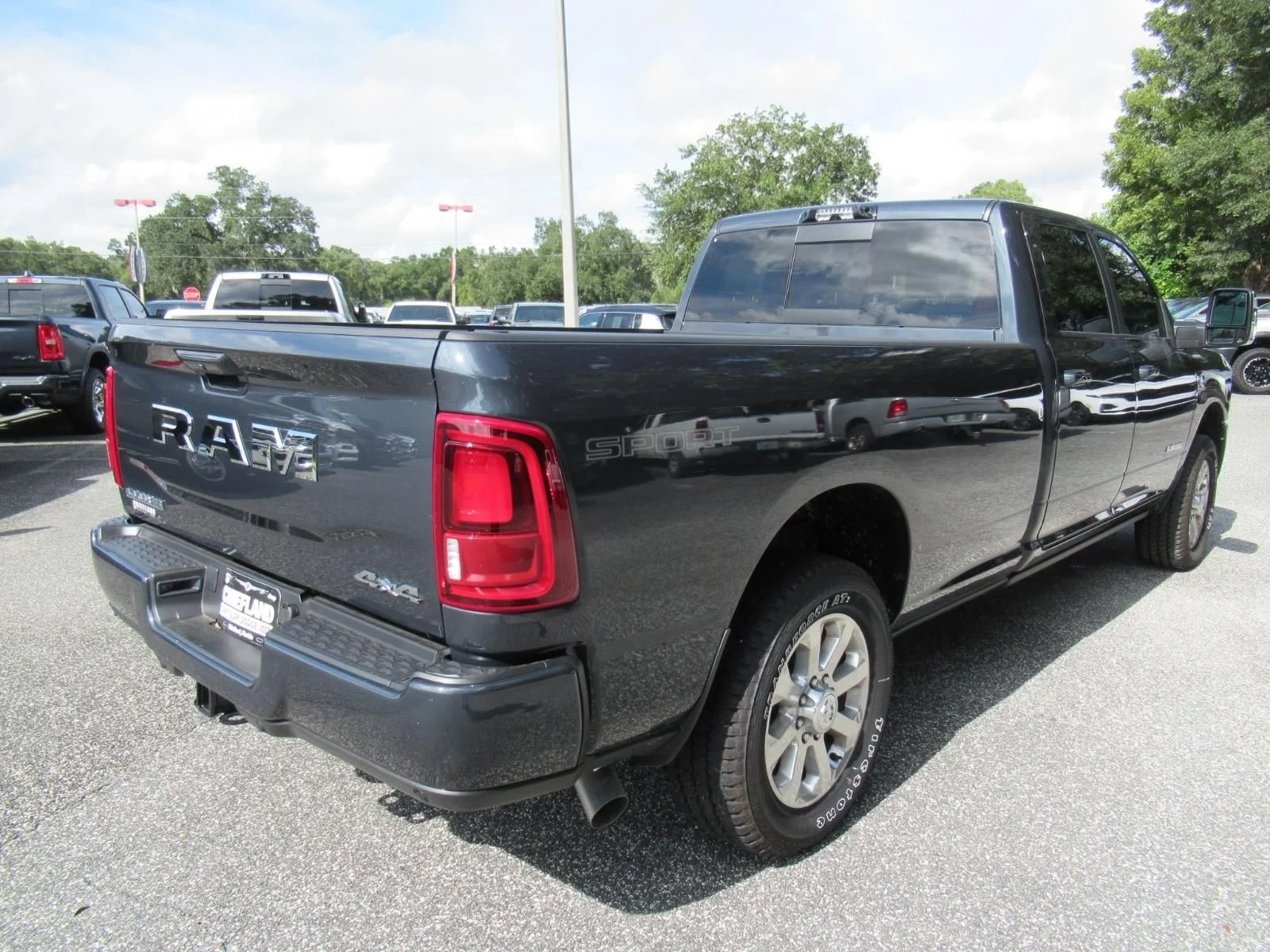 New 2026 Forged Blue Metallic Exterior Paint RAM Laramie image 8