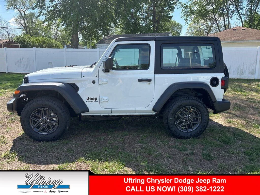 New 2026 Bright White Clearcoat Jeep Sport image 1
