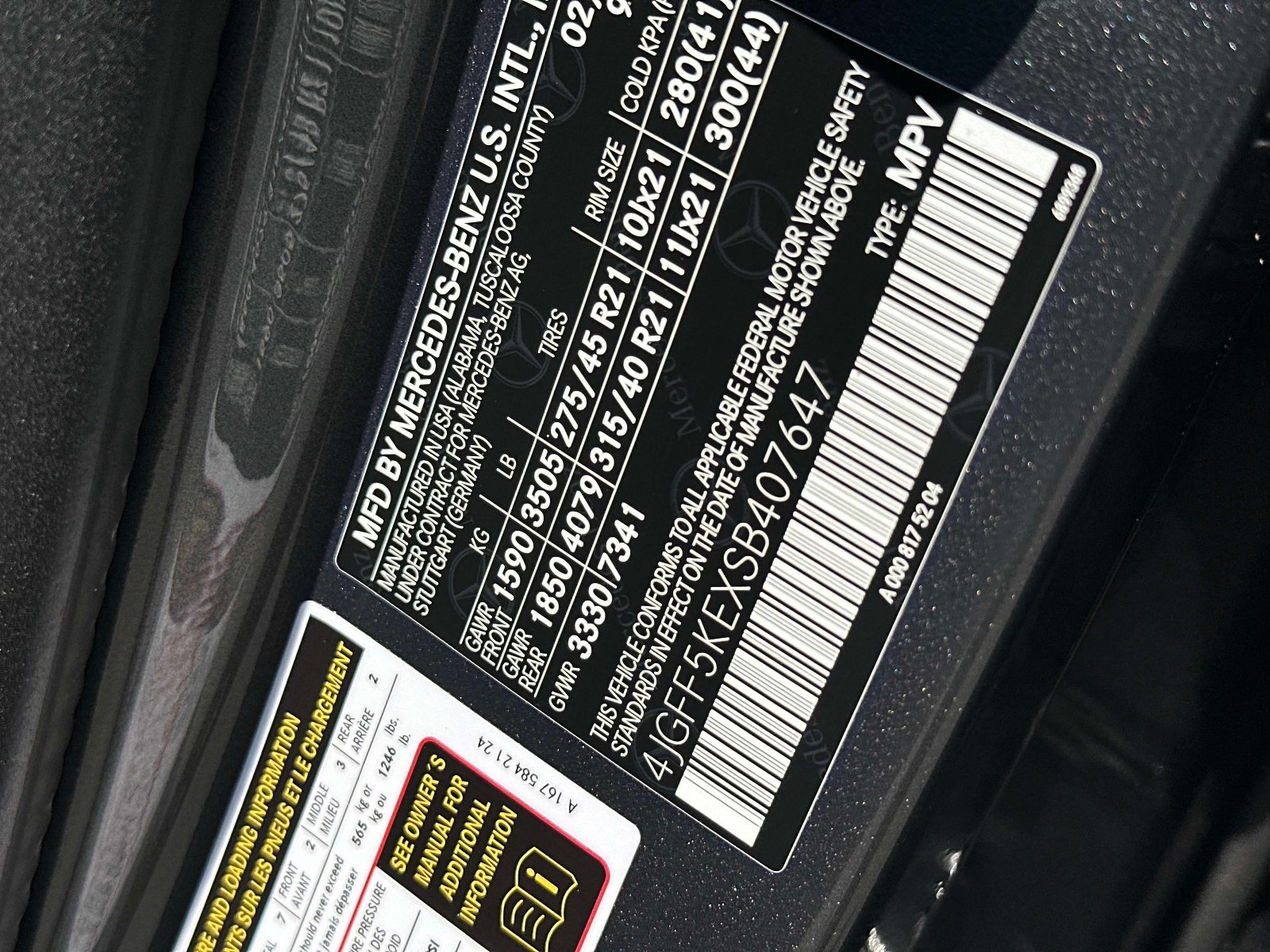 Certified Used 2025 Selenite Gray Metallic Mercedes-Benz GLS 450 image 18