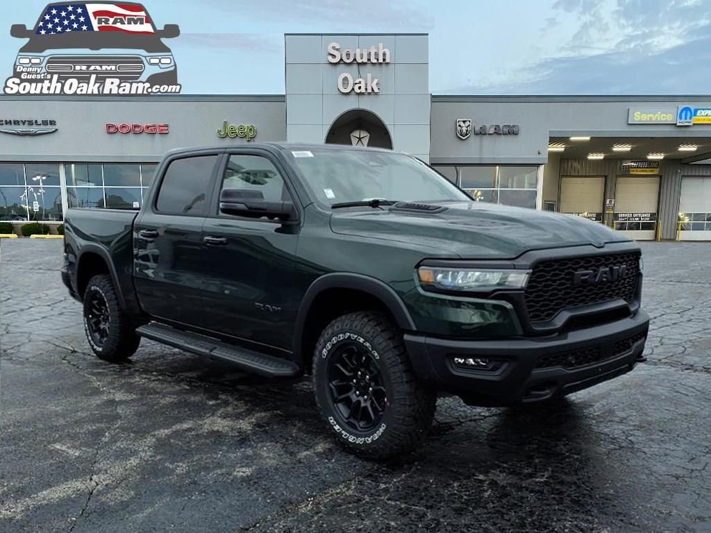 New 2026 Serrano-Green Metallic Exterior Paint RAM Rebel image 1
