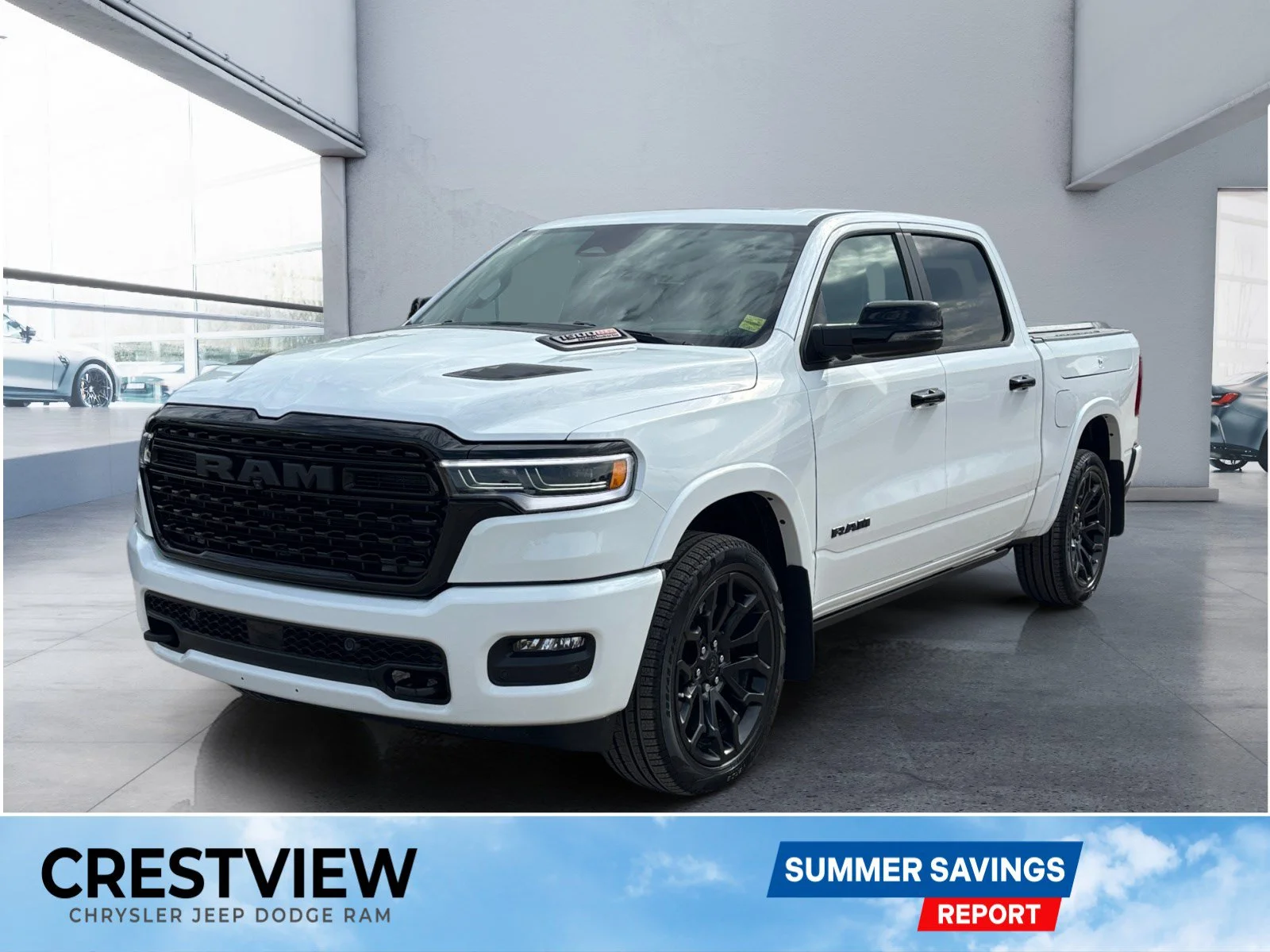 New 2026 Bright White Ram Limited image 1