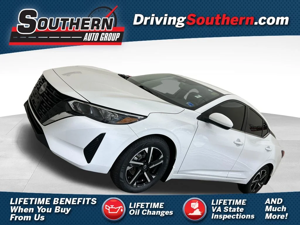 Used 2024 White Nissan SV image 1