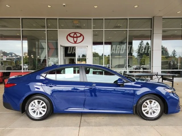 Certified Used 2026 Blue Toyota LE image 3