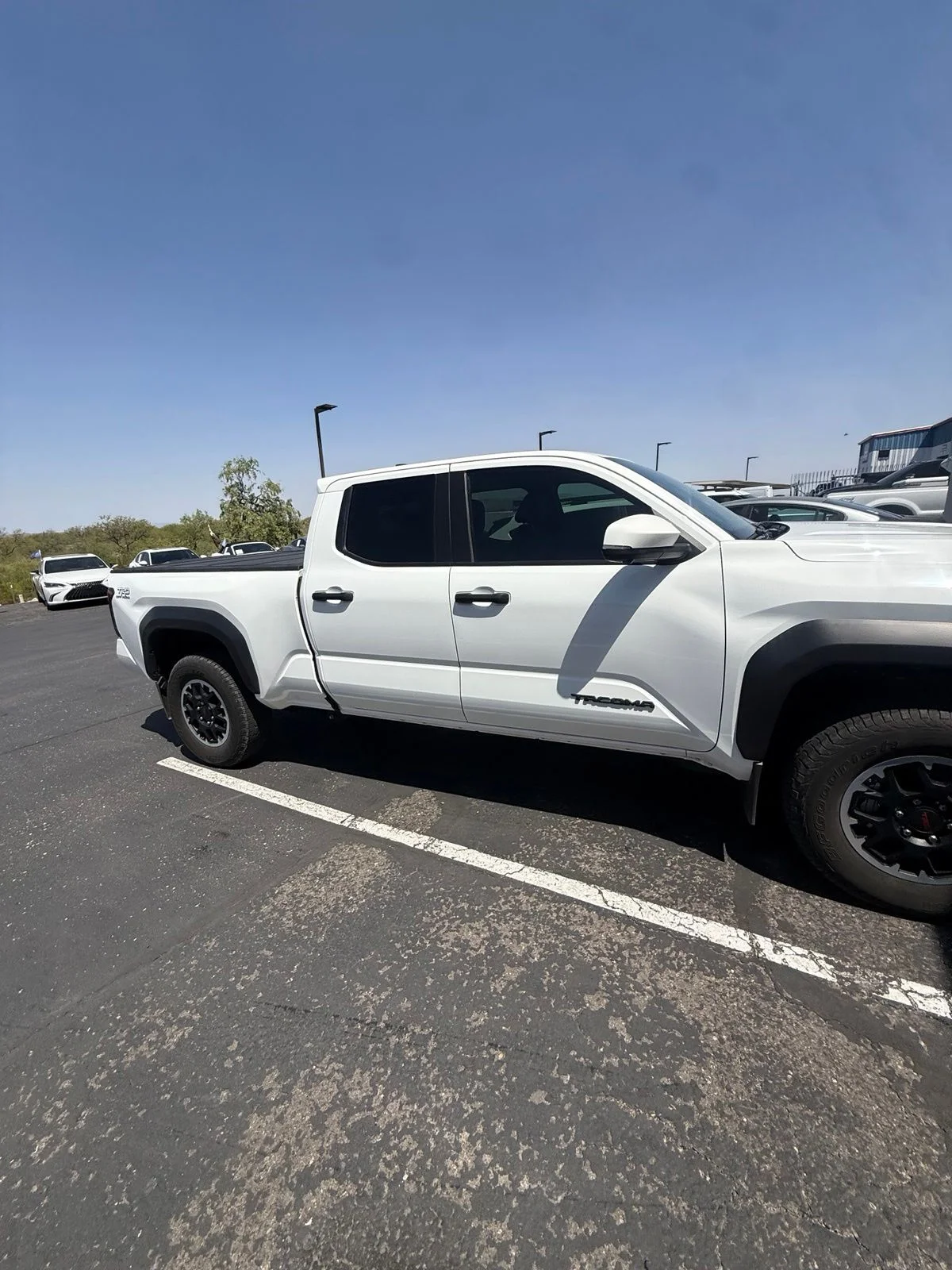 Used 2024 White Toyota TRD Off-Road image 2