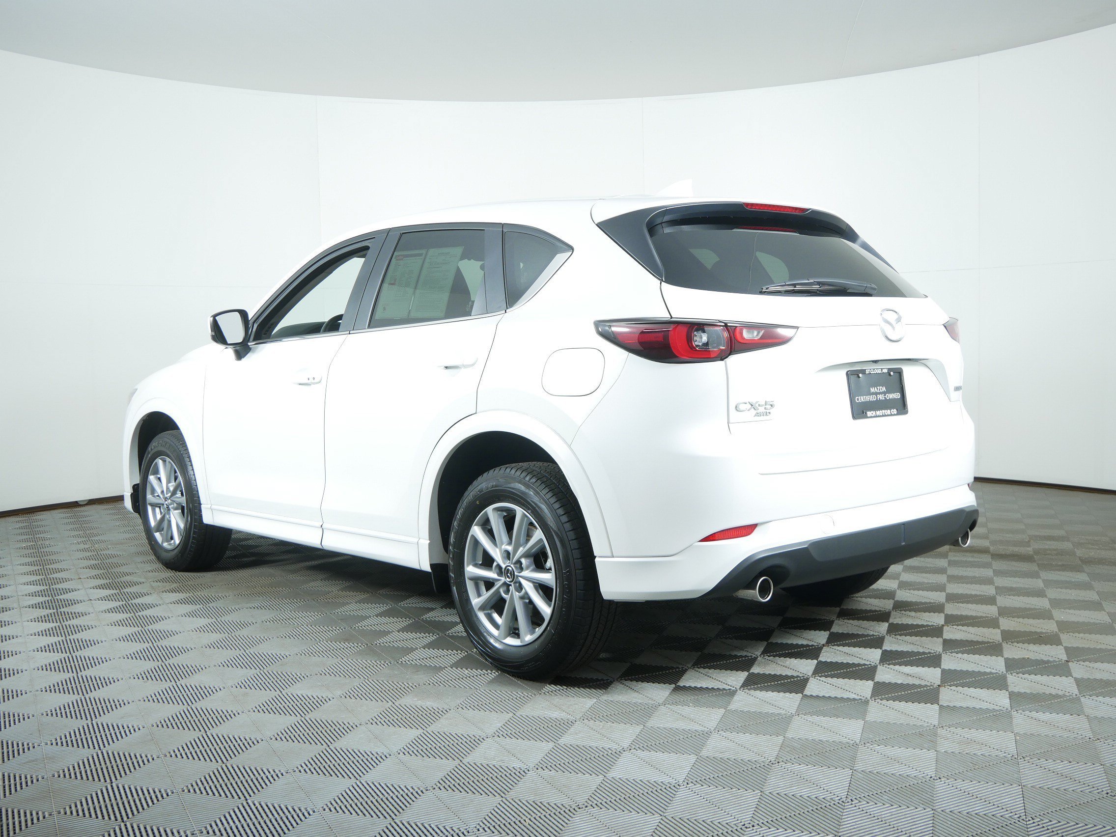 Certified Used 2024 Rhodium White Metallic Mazda 2.5 S Preferred Package image 5
