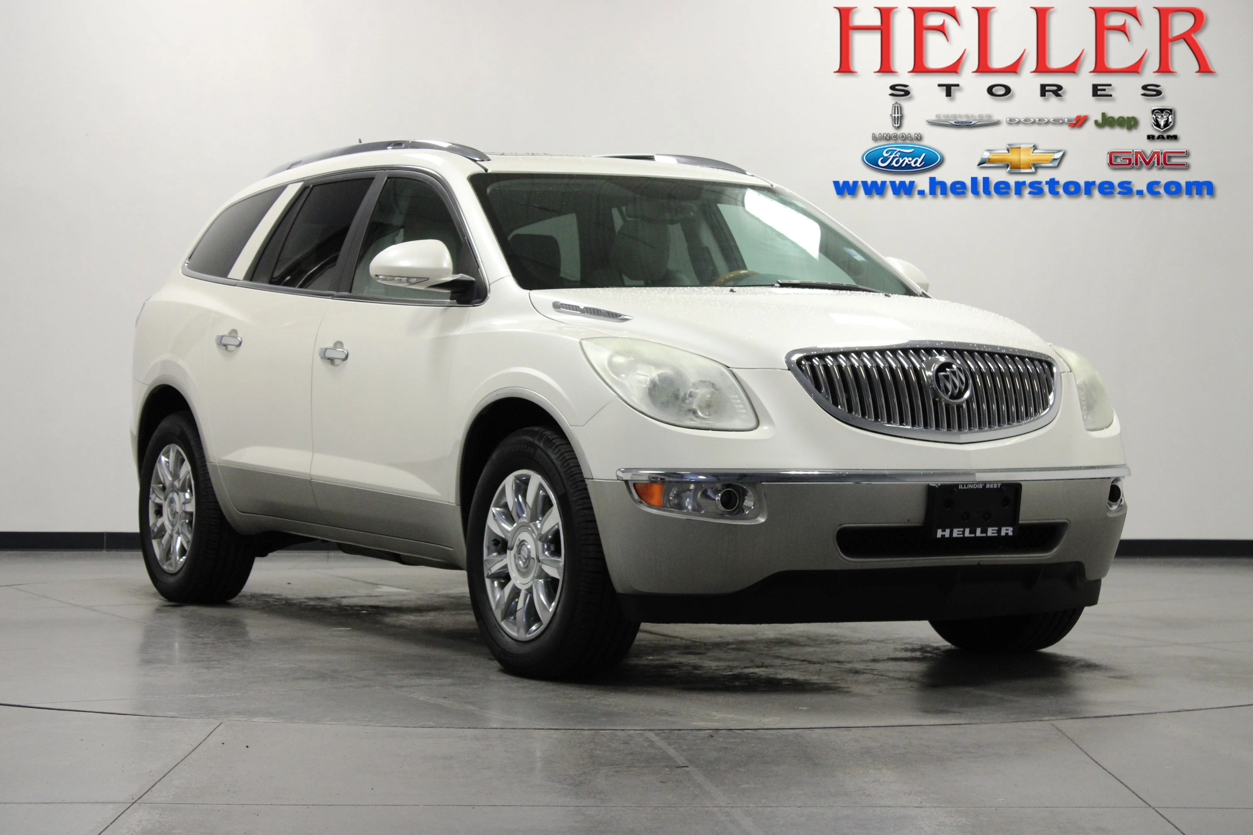 Used 2011 White Diamond Clearcoat Buick CXL image 1