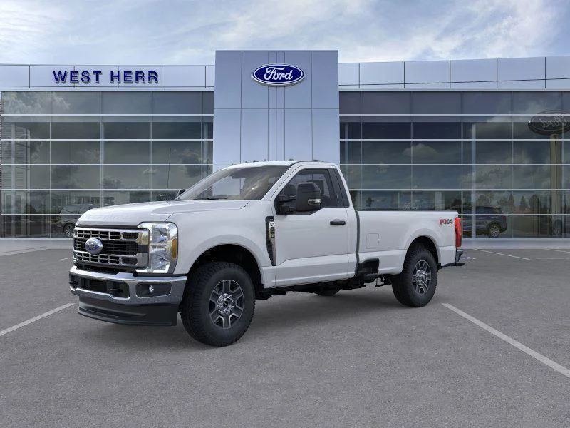 New 2025 Oxford White Ford F-350® XLT image 2