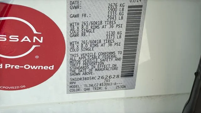 2024 Nissan Pathfinder Rock Creek - Photo 26