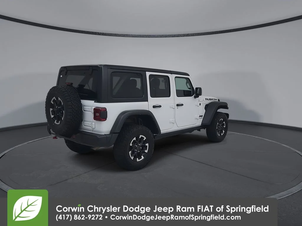 Certified Used 2025 White Jeep Rubicon image 16