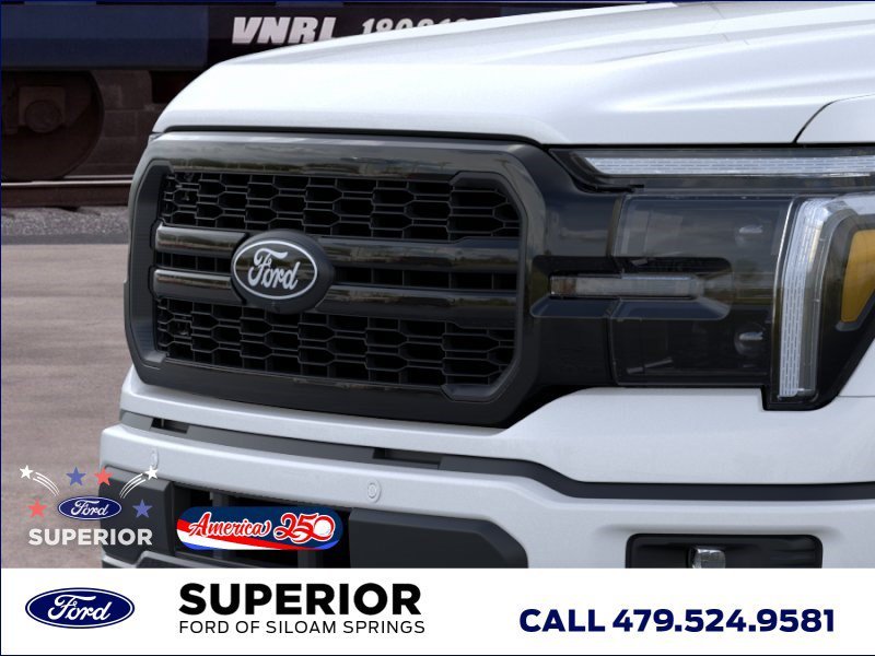 New 2026 Star White Metallic Tri-Coat Ford LARIAT image 17
