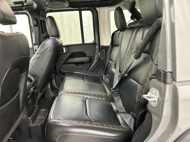 Used 2022 Gray Jeep Unlimited Sahara 4xe image 27