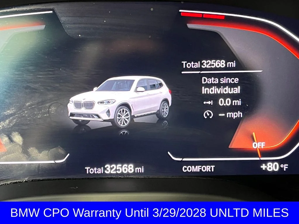 Certified Used 2023 Alpine White BMW xDrive30i image 2