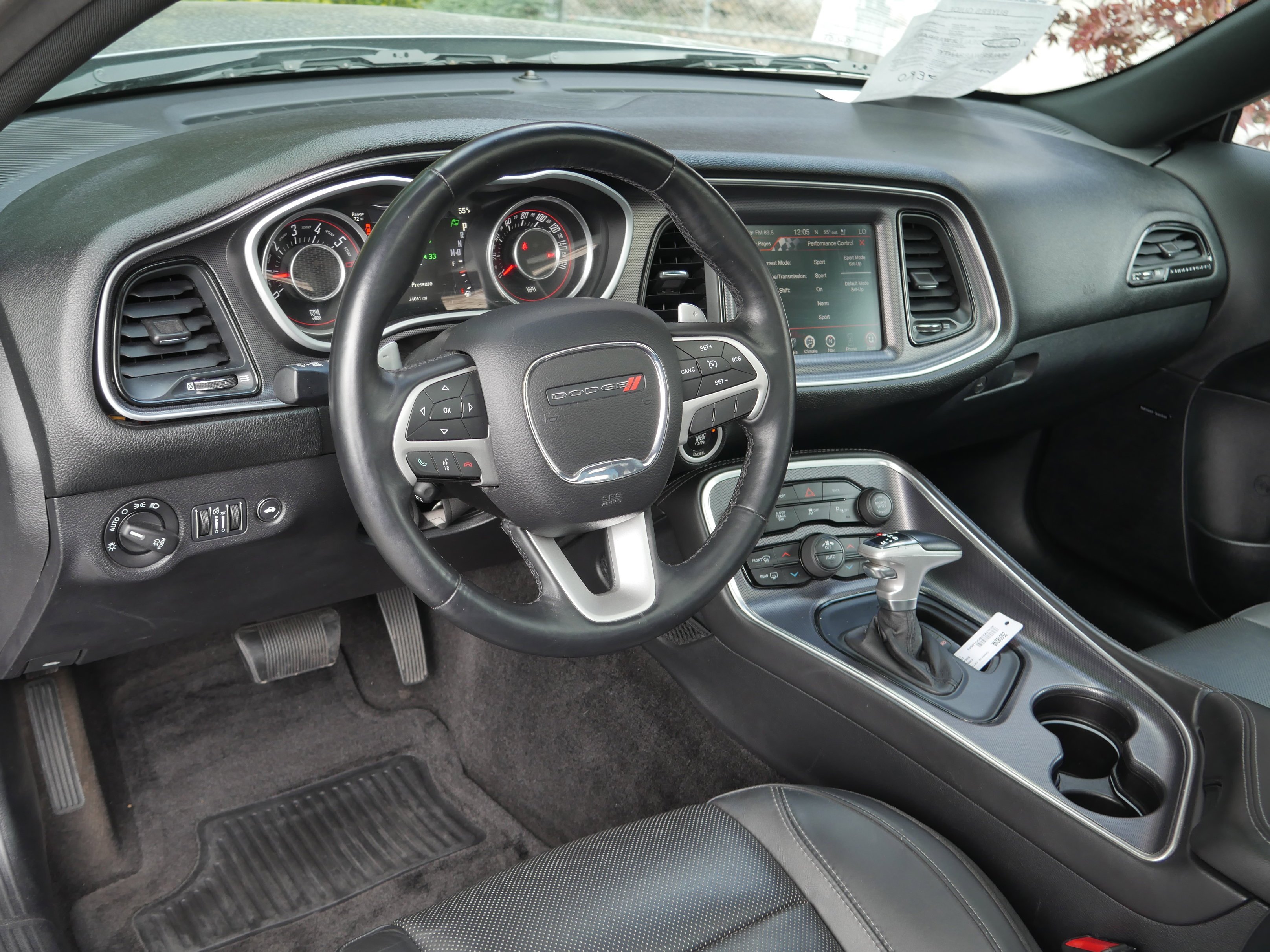 Used 2015 Granite Crystal Clearcoat Metallic Dodge R/T Plus image 4