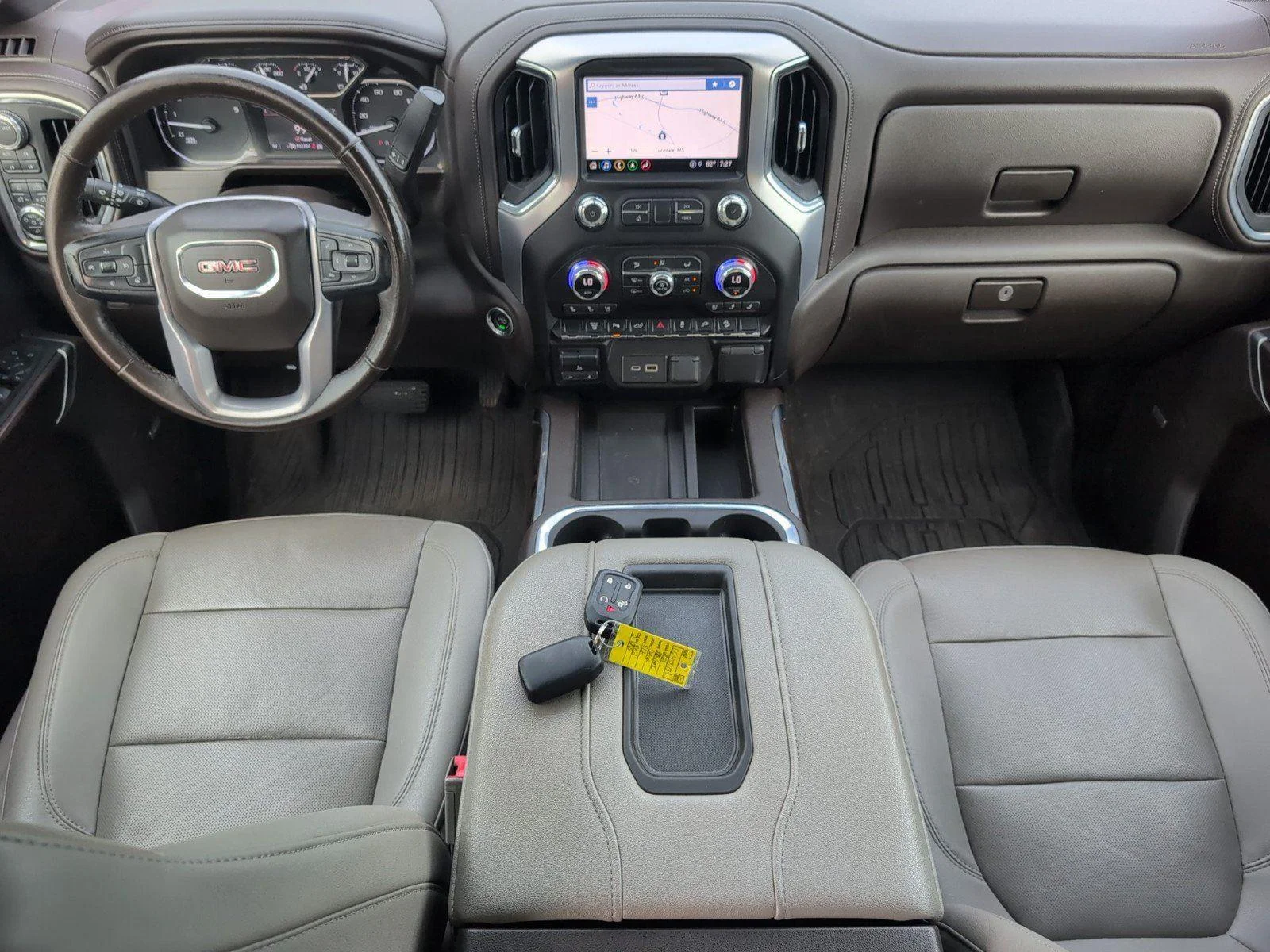 Used 2021 CAYENNE RED TINTCOAT GMC SLT image 32