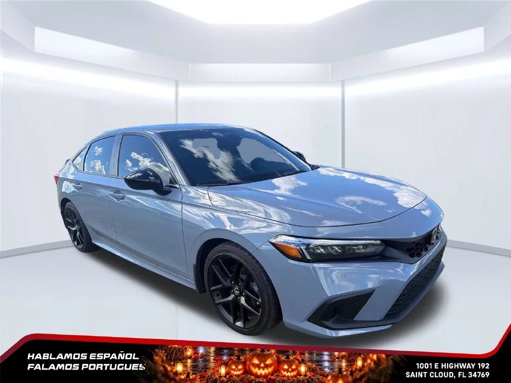 Used 2024 Gray Honda Sedan image 7