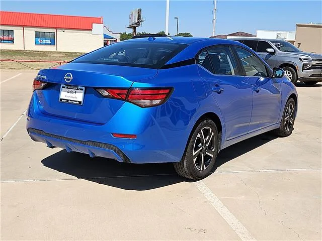 Used 2025 Electric Blue Metallic Nissan SV image 2