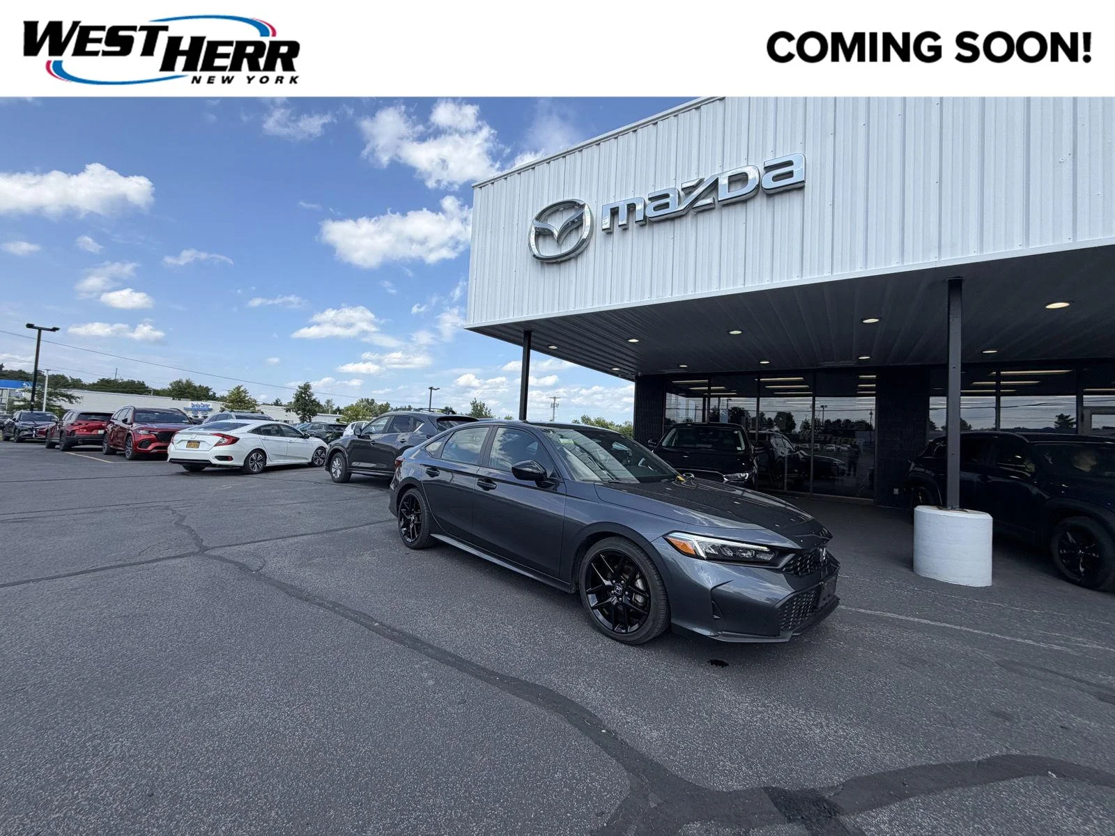 Used 2025 Meteorite Gray Metallic Honda Sport image 1