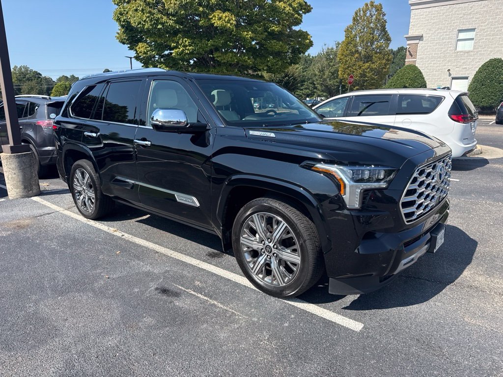 Used 2024 Black Toyota Capstone image 2