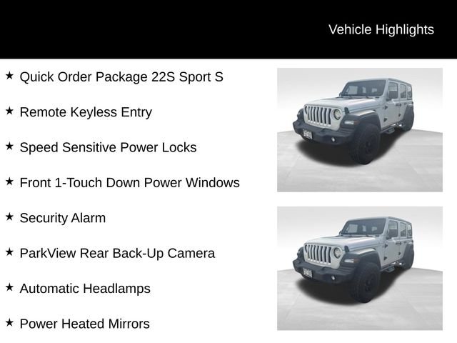 Used 2020 Silver Jeep Unlimited Sport S image 8