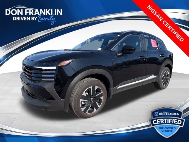Used 2025 Black Nissan SV image 1