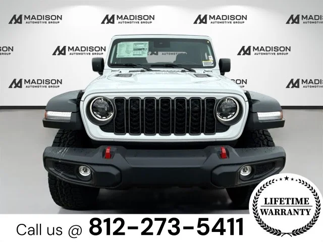 New 2025 White Jeep Rubicon image 2